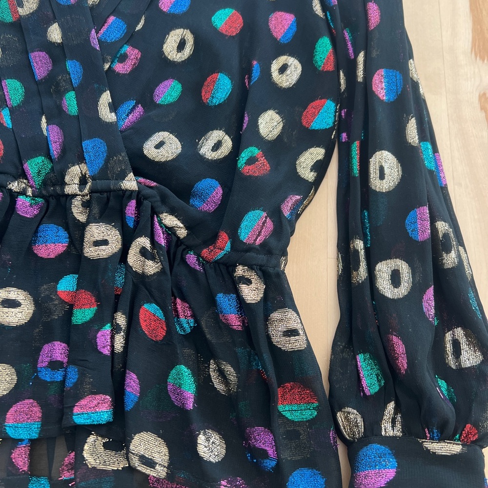 80s Lurex Blouse View 6